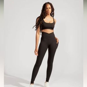 Popflex hourglass leggings with pockets